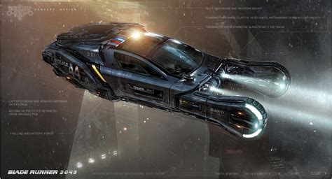 ArtStation - Blade Runner 2049: LAPD Vehicle Concept, George Hull ...