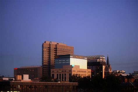 Columbia Sc Skyline Photograph by William Copeland - Fine Art America