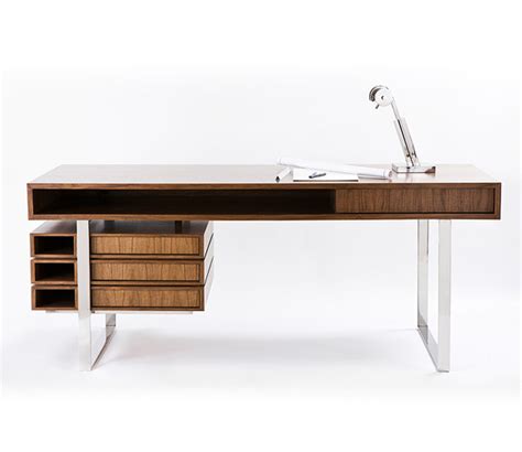 If It's Hip, It's Here (Archives): The Walnut & Maple Wood Boxeo Desk by Cliff Young, LTD.