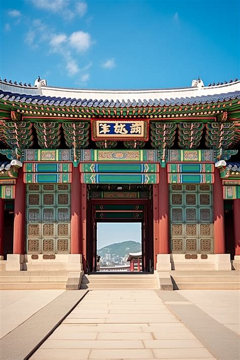 Palace Gates At Seoul Palace Background Wallpaper Image For Free ...