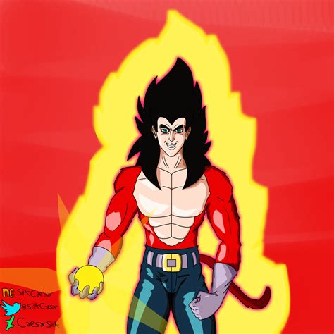 Super Saiyan 4 Vegeta by CaesarSilk on DeviantArt