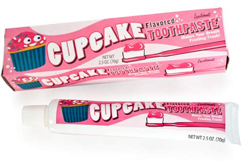 Cupcake Toothpaste