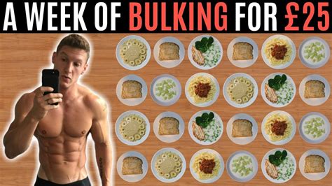 A WEEK OF BULKING FOR £25 | Meal Prep on a Budget - Pumping Metals