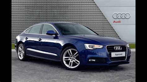 AUDI A5 SPORTBACK TDI S LINE BLUE 2014 - YouTube