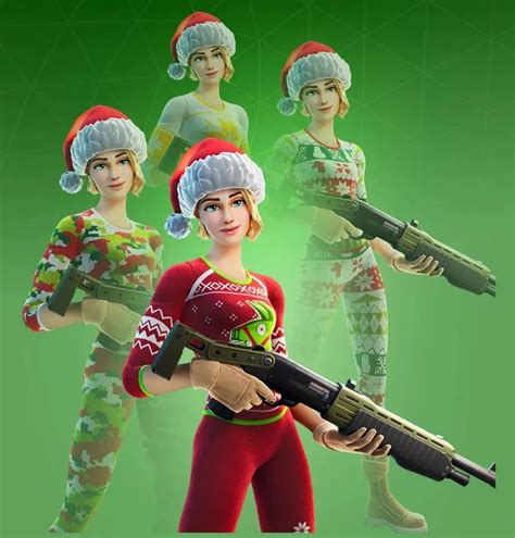 All Fortnite Christmas skins from every year