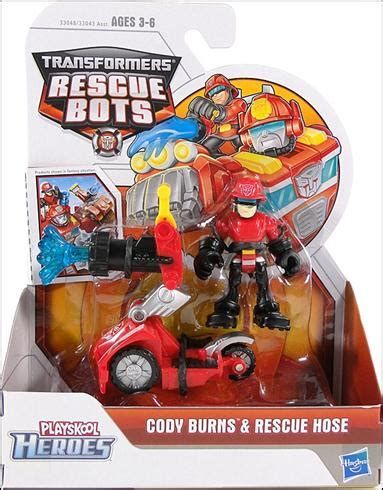 Transformers Rescue Bots Cody Burns and Rescue Hose, Jan 2011 Action ...