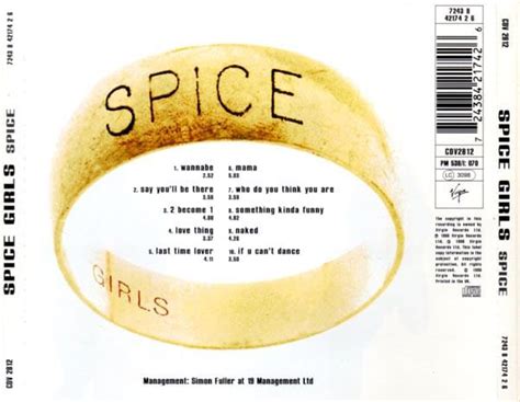 Spice Girls 1996 Album - Allyse-towhomitmayconcern