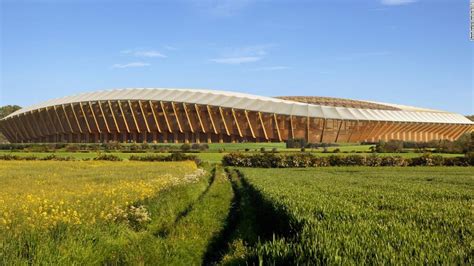 Forest Green Rovers build 'world's first wooden stadium' - CNN