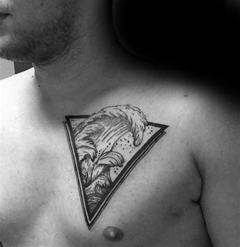 43 Cool Small Chest Tattoos for Men [2024 Inspiration Guide]