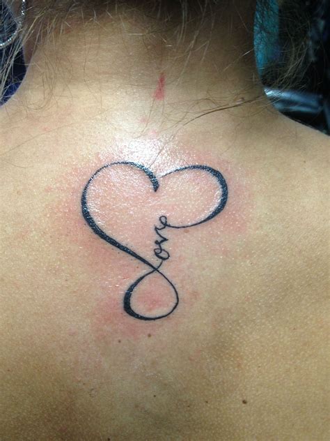 Love heart | Infinity tattoo, Love heart, Tattoos