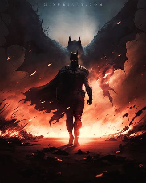 ArtStation - Knightmare Batman, Mizuri | Batman comic wallpaper, Batman ...