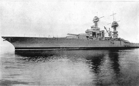 USS Colorado BB 45 after commissioning, 1923. | Warship, Battleship, Chief petty officer