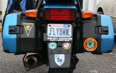 Cool Custom Motorcycle License Plates Photos - Page 14 - ADVrider