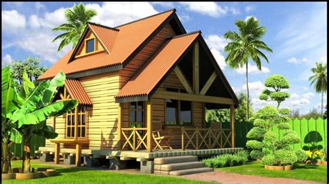 Desain Rumah Kayu Minimalis Modern