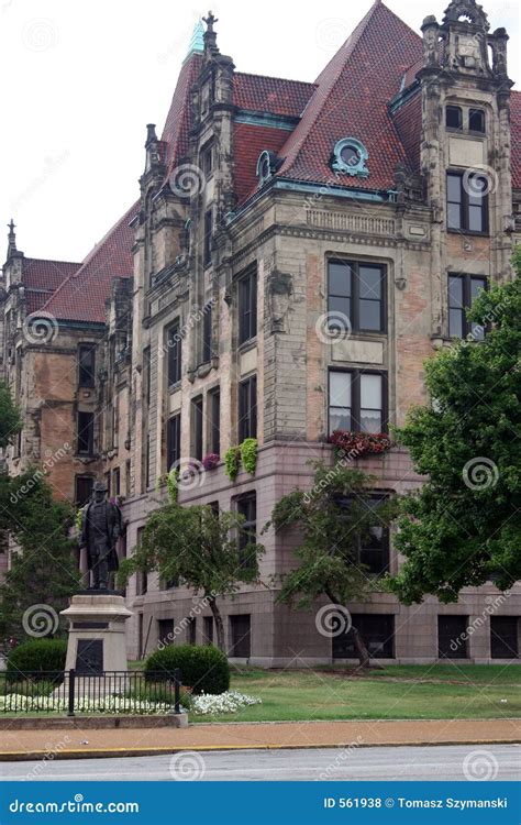 St Louis - Historic Building Stock Photo - Image of street, building: 561938