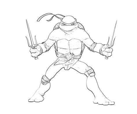 Teenage Mutant Ninja Turtles Coloring Pages Raphael at GetColorings.com | Free printable ...