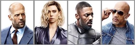 Hobbs and Shaw Character Posters Reveal a Sharp-Looking Cast