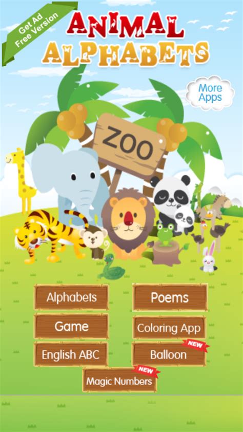 Animal Alphabets Kids - ABC Nursery Rhymes Learning and Fun | iPhone & iPad Game Reviews ...