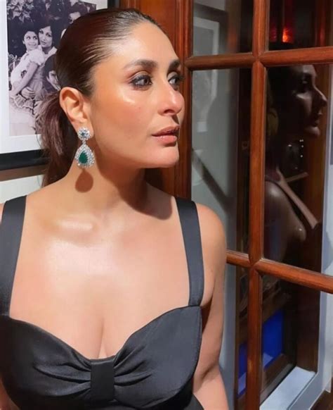 Kareena Kapoor Looks Hot In Black Bold Bodycon Outfit Setting The ...