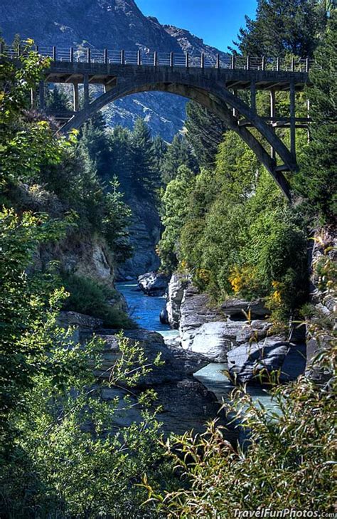 ^Bridge at Arthurs Point Near Queenstown, New Zealand | New zealand travel, Queenstown new ...