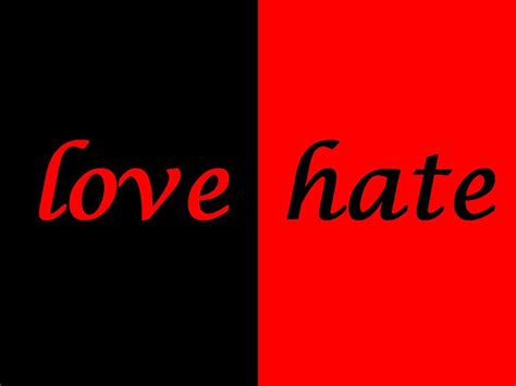 Love Hate | Free Wallpapers