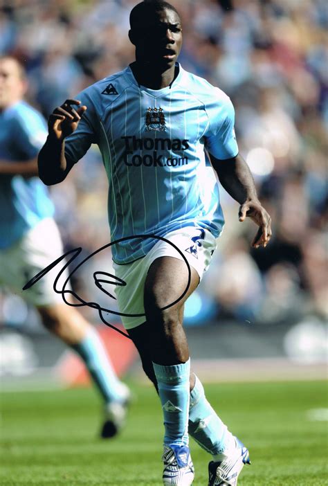 Signed Micah Richards Manchester City Photo - Its Signed Memorabilia