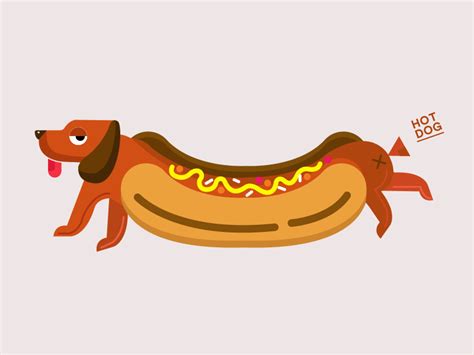 Hot Dog not? by Valen Lim on Dribbble