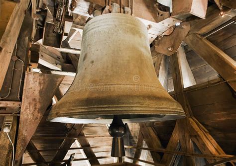 Notre Dame Bell stock photo. Image of lighting, belltower - 19503728