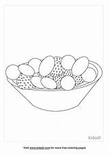 Free Fruit Salad Coloring Page  Printables Kidadl sketch template