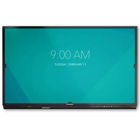 Promethean 65" 4K UHD LCD Touchscreen Monitor ActivPanel Nickel with USB-C Aspect Ratio 16:9 ...