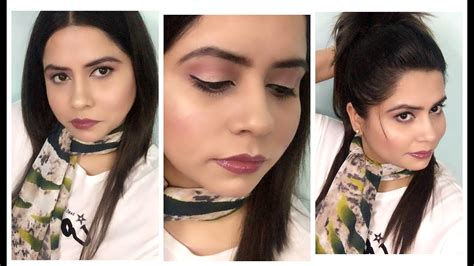 Air Hostess Inspired Makeup Tutorial | 2016 - YouTube