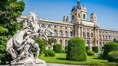 Architecture Austria Museum of Art History Palace Park Sculpture Vienna ...