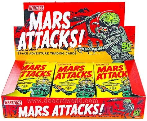 Mars Attacks Heritage Trading Cards Box (Topps 2012) | DA Card World