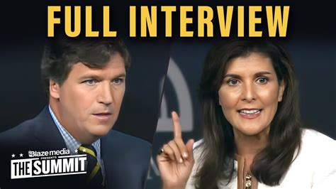 Tucker Carlson & Nikki Haley Full Interview | 2020, Crime, and Climate ...