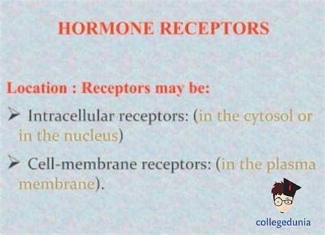 Types of Hormone Receptors