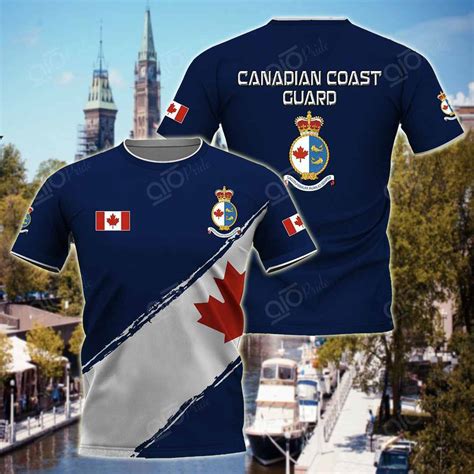 Canadian Coast Guard All Over Print T-shirt - AIO Pride