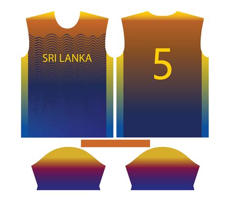 Srilanka cricket team sports kid design or Sri Lankan cricket jersey ...