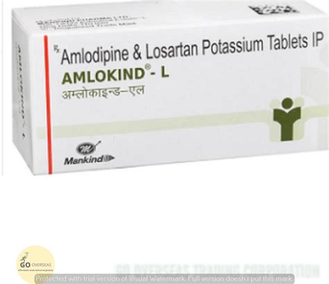 Losartan (50mg) + Amlodipine (5mg) Tablet, Cipla Ltd at ₹ 200/box in Nagpur