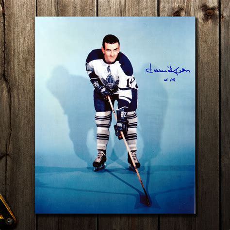 Dave Keon Toronto Maple Leafs Autographed 8x10 - NHL Auctions