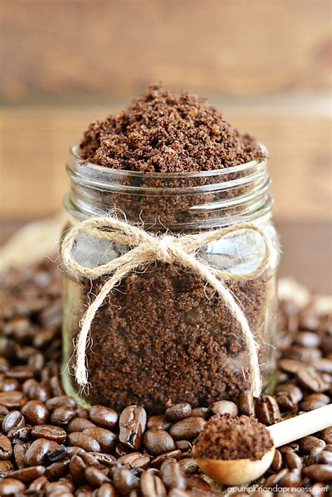 Homemade Coffee Sugar Scrub - A Pumpkin And A Princess