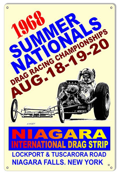 drag racing posters vintage Archives - Reproduction Vintage Signs