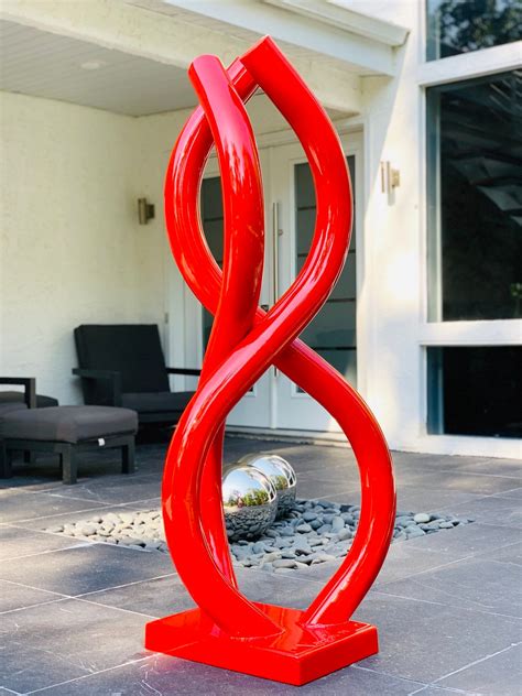 Ephesus Modern Sculpture, Abstract Art, Tall Metal Sculpture, Garden Art Large - Etsy Canada