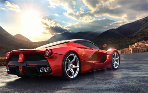 3840x2400 La Ferrari Rear View 4K ,HD 4k Wallpapers,Images,Backgrounds,Photos and Pictures