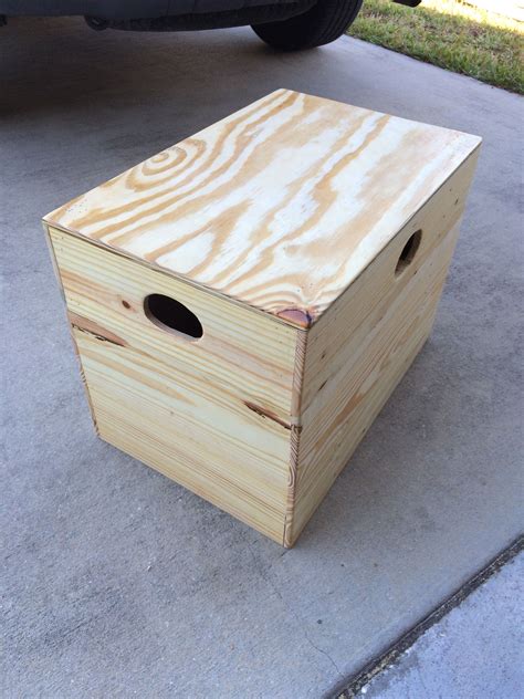 Plyometrics box made out of plywood and pallets. | Woodworking, Bird house, Diy projects