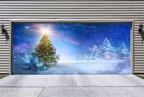 Full Color Christmas Garage Door Murals Christmas Outdoor - Etsy