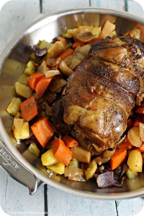 Slow Cooked Leg of Lamb Made Easy In The Slow Cooker - Cooking in ...