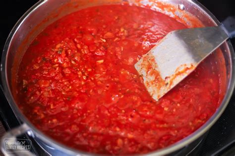 Canned Spaghetti Sauce Recipe