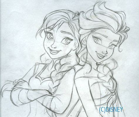 24 Ideas for drawing sketches disney anna frozen | Disney concept art ...