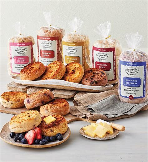 Super-Thick English Muffins - 5 Packages | Wolferman's