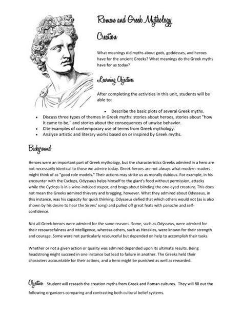 Roman and Greek Mythology.pdf - GDHS English Department